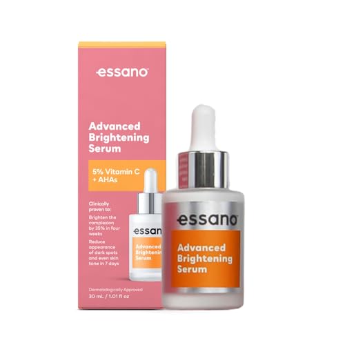 Essano Advanced Brightening Vitamin C Concentrated Serum - Helps Brighten Uneven Skin Tones - Made in New Zealand